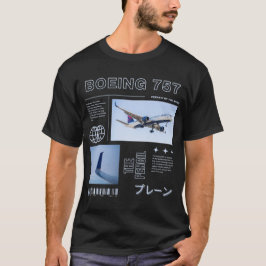 Boeing 757 Graphic Design T-Shirt
