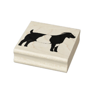 Boer Goat Gummistempel