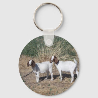 Boer Goat Kids Schlüsselanhänger