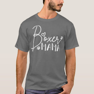 Boer Mama Dog Mom  T-Shirt