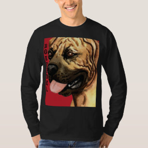Boerboel-Farbblock T-Shirt