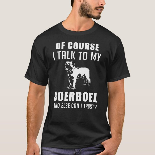 Boerboel Geschenk-T - Shirt für Hundeliebhaber (Vorderseite)