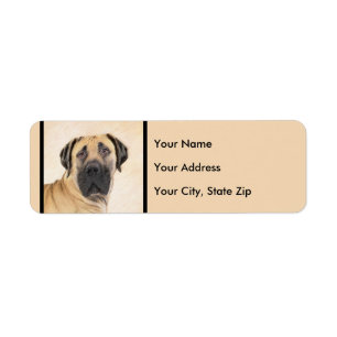 Boerboel-Malerei - Niedliche Original Hunde-Kunst