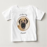 Boerboel-Malerei - Niedliche Original Hunde-Kunst