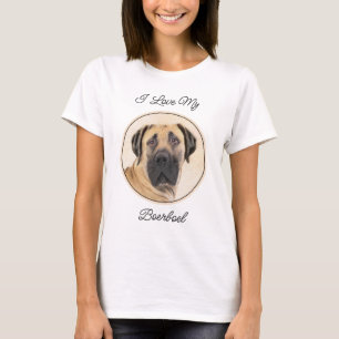 Boerboel-Malerei - Niedliche Original Hunde-Kunst T-Shirt