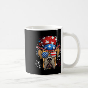 Boerboel Patriotic USA Flag 4. Juli Hund Lover Kaffeetasse