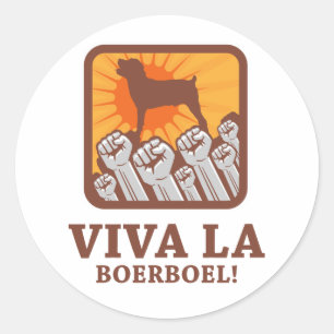 Boerboel Runder Aufkleber