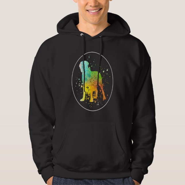 Boerboel Vintage  1 Hoodie (Vorderseite)