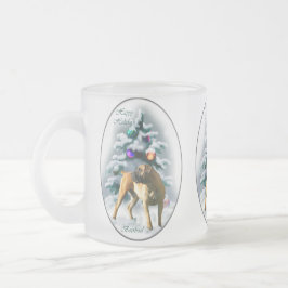 Boerboel Weihnachtsgeschenke Zweifarbige Tasse