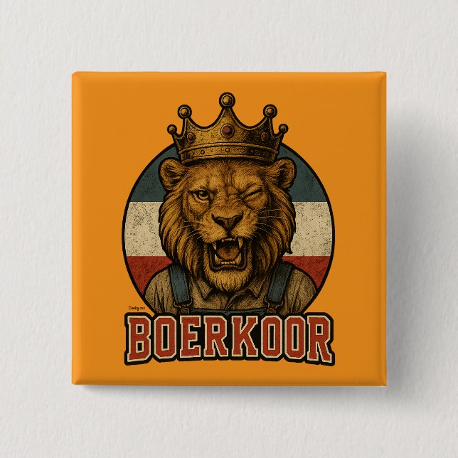 Boerkoor – Stem van het Boerenhart   Button (Vorderseite)