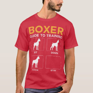 Boeroraining Hund Gehorsam Hund Befehle Freunde wi T-Shirt