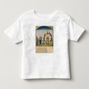 Boethius mit dem Glücksrad Kleinkind T-shirt