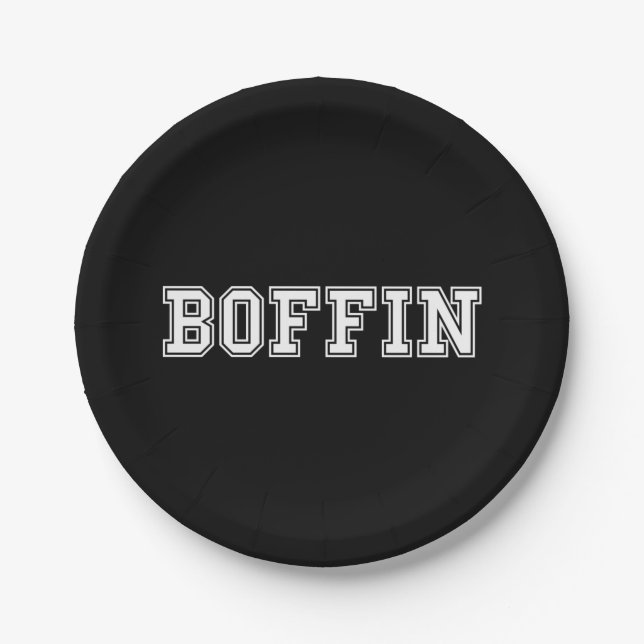 BOFFIN PAPPTELLER (Vorderseite)