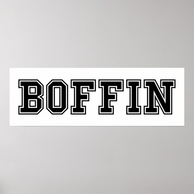 BOFFIN POSTER (Vorne)