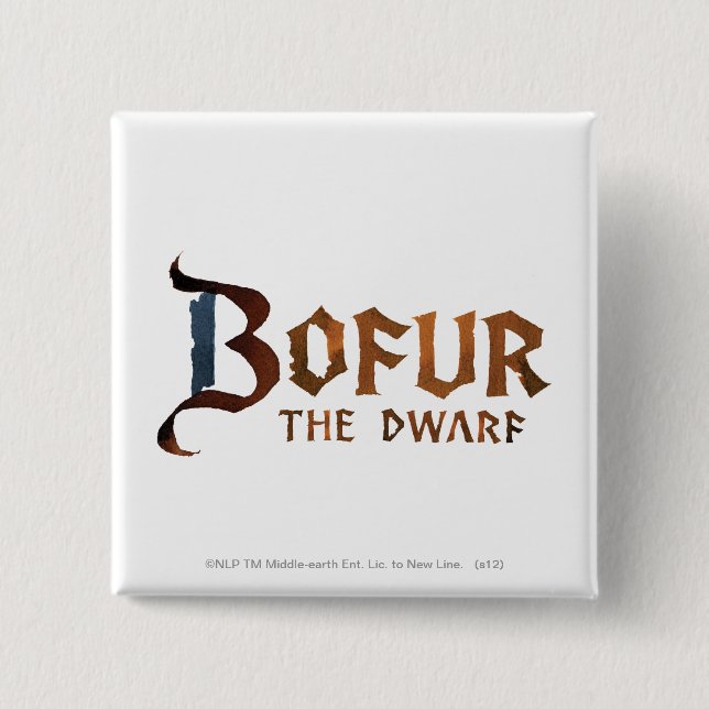 Bofur Name Button (Vorderseite)
