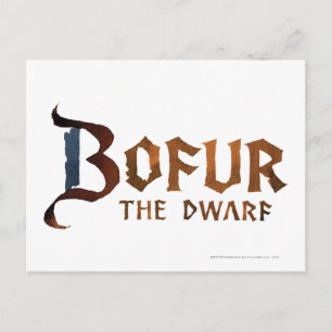 Bofur Name Postkarte