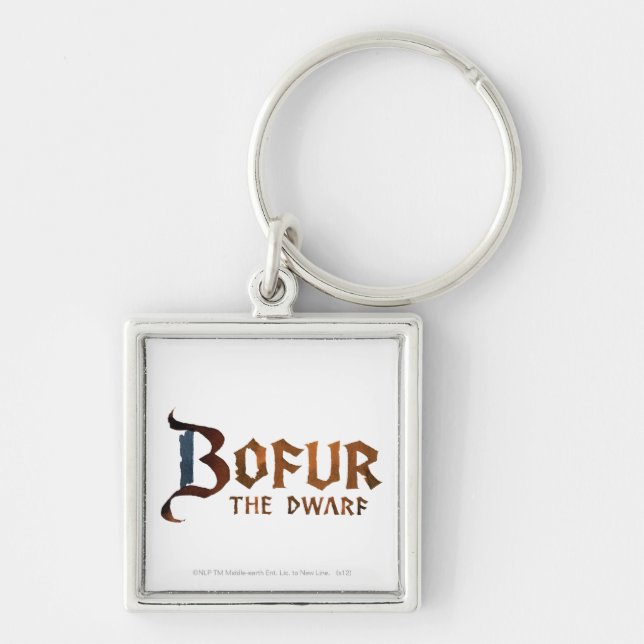 Bofur Name Schlüsselanhänger (Vorne)
