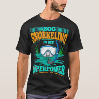 Bog Snorkeling Diver Championship Diving Bogland T-Shirt