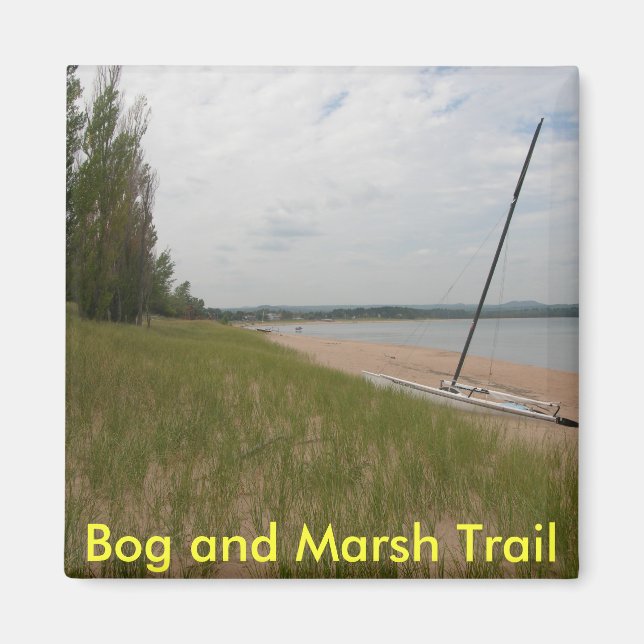 Bog und Marsh Trail Magnet (Vorne)
