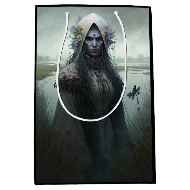 Bog Witch - Lichen und Ghouls Mittlere Geschenktüte (Vorderseite)