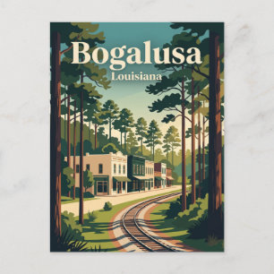 Bogalusa, Louisiana Postkarte
