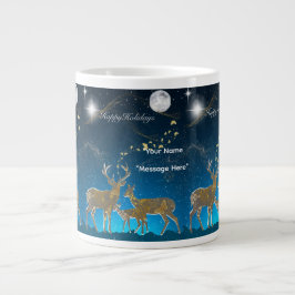 Boganhues Luxus Print Christmas Geschenk Jumbo-Tasse