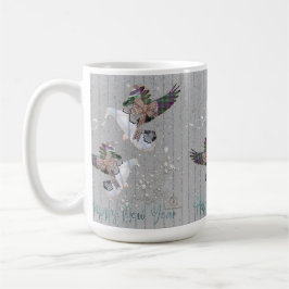 Boganhues - Weihnachten und Neues Jahr Print Kaffeetasse