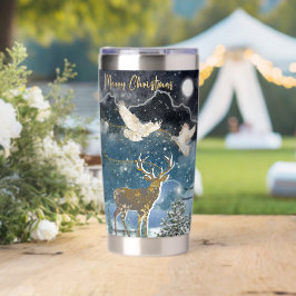 Boganhues Weihnachtsdruck-Aufkleber Thermobecher