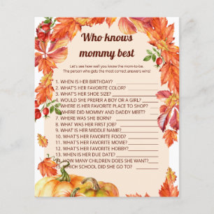 Bögen, Blätter, Kürbisse Wer das meiste beste Spie