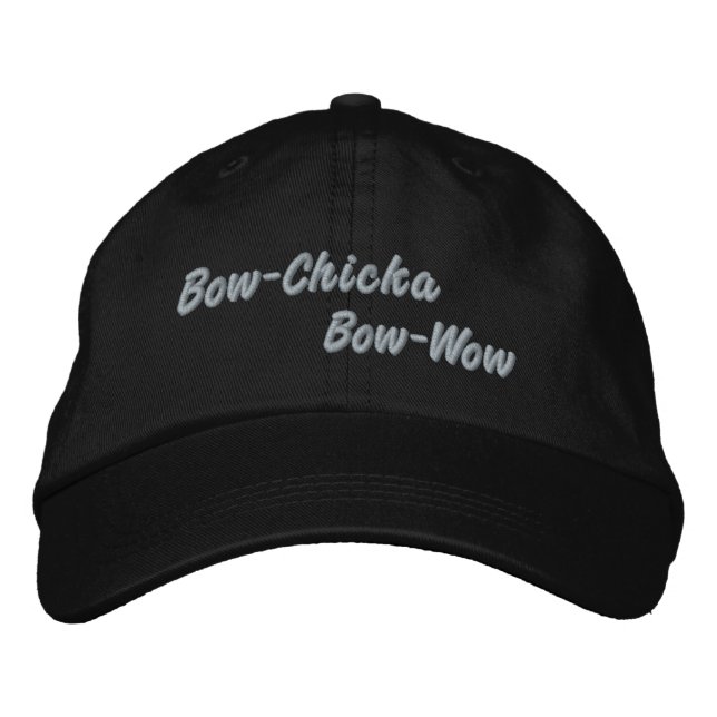 Bogen-Bogen Bestickte Baseballkappe (Vorderseite)