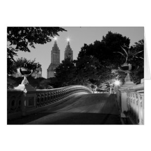 Bogen-Brücke an der Dämmerung, Central Park