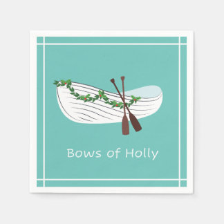 Bogen des heiligen Nautical Holiday Napkin Meer Serviette