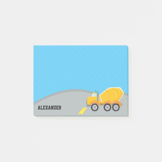 Bogen für niedliche Baukästen Post-it Klebezettel (Vorderseite)