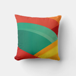 Bögen in lebhaften Farben Kissen