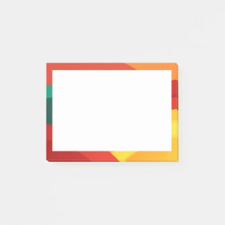 Bögen in lebhaften Farben Post-it Klebezettel