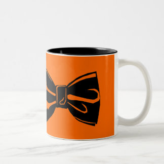 Bogen-Krawatte Zweifarbige Tasse