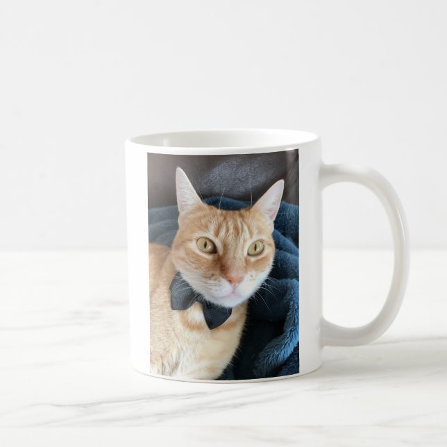 Bogen-Krawattenkatze Kaffeetasse (Rechts)