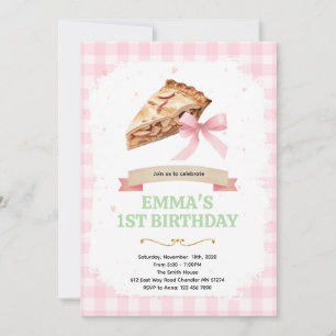Bogen-Torte-Birthday-Party-Einladung Einladung