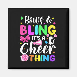 Bögen und Cheerleading Es ist eine Cheer-Sache Che Magnet