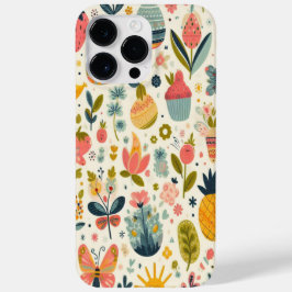 Bogen- und Kirschmuster Case-Mate iPhone 14 Pro Max Hülle