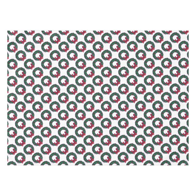 Bogen von Holly Tischdecke (Vorderseite (Horizontal))