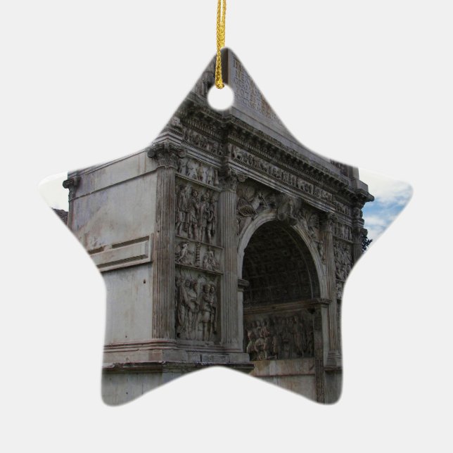 Bogen von Trajan. Keramikornament (Vorne)