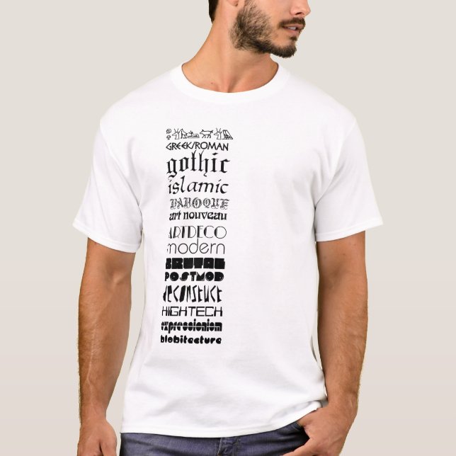 Bogen-Zeitachse T-Shirt (Vorderseite)