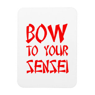 Bogen zu Ihrem Sensei Magnet