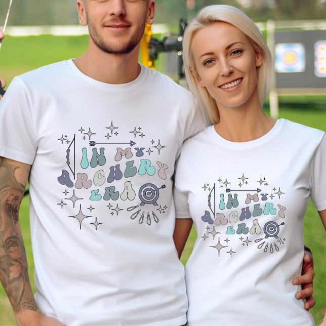 Bogenarcher Hobby Benutzerdefinierter Text auf der T-Shirt (Von Creator hochgeladen)