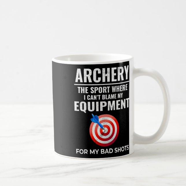 Bogenausrüstung: Zielvorgaben für Bogenarme Kaffeetasse (Rechts)