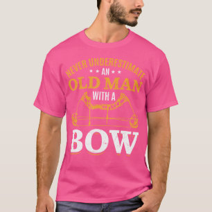 Bogenbogen-Pfeile unterschätzen niemals einen alte T-Shirt