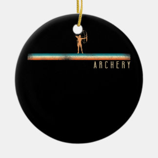 Bogenbow Archer Retro Vintage Compound Bow Keramik Ornament