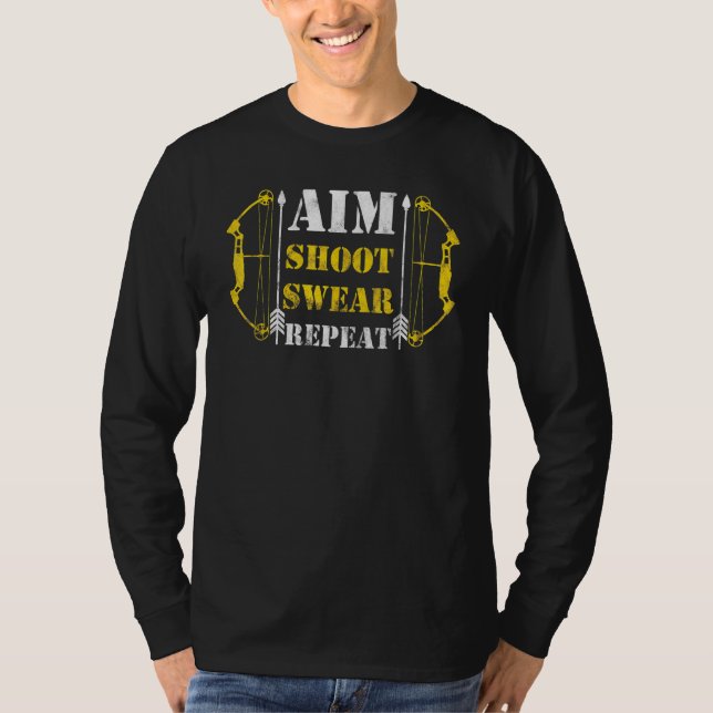 Bogenbows Jagdschiff Sport Bowman T-Shirt (Vorderseite)