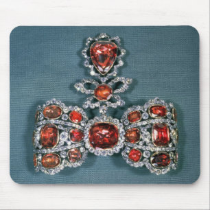 Bogenbroschen-Set mit glänzendem Mousepad